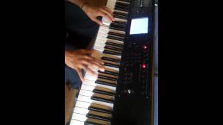 Chiquitita Abba piano parte final [upl. by Reba]