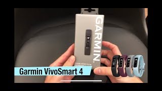 【開箱】Garmin VivoSmart4 Unboxing 開箱評測 [upl. by Sievert]