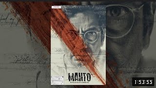 Manto full movie in hindi  1080p [upl. by Noivad]