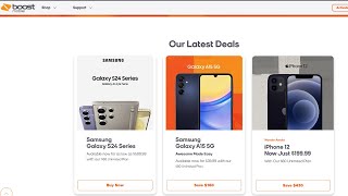 Boost Mobile Deals Feb 2024 [upl. by Inaluahek933]