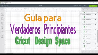 Cricut Design Space para Verdaderos Principiantes [upl. by Esenahs]