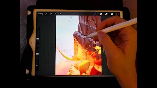 PROCREATE TIPS  How to color your lineart [upl. by Giwdul]