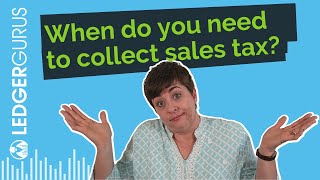 UPDATED eCommerce Sales Tax When Do Sellers Need to Collect [upl. by Aehta]