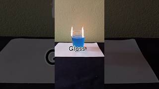 Simple science experiment with glass and water experiment shorts shortvideo [upl. by Ysak225]