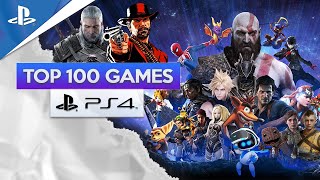 THE GREATEST 100 PS4 Games Last 10 Years [upl. by Annavoig]