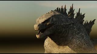 1 Godzilla animation Blender [upl. by Whitelaw]