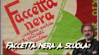 Faccetta nera a scuola Io la faccio sentire [upl. by Hairehcaz]