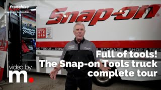 Snapon Tools fullystocked truck tour [upl. by Eanad]