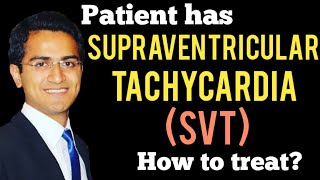 Supraventricular TachycardiaArrhythmia SVT Treatment Vagal Maneuvers ECG Lecture USMLENCLEX [upl. by Augustin]