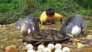 Extracting hundreds of pearls from three oysters surprising and dazzling pearl harvest [upl. by Kelcie227]