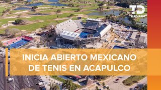 Abierto Mexicano de Tenis el torneo que reactivó Acapulco [upl. by Ariahay495]