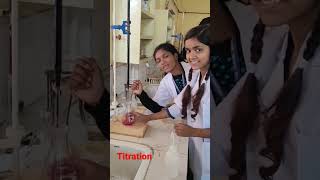 Titration experiment class 12 [upl. by Sprung]