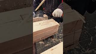 Cómo construir un GARAJE DE MADERA con sus propias MANOS shorts garaje de madera [upl. by Yhtir]