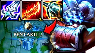 MASTER YI TOP IS LITERALLY A 1V9 PENTA KILL MACHINE AWESOME  S14 Master Yi TOP Gameplay Guide [upl. by Ellesirg]