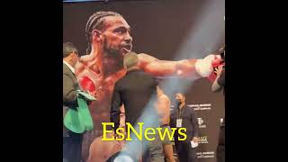 Thurman versus Barrios faceoff weigh in ￼ [upl. by Yelkrab180]