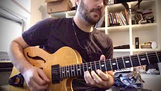 Yotam Silberstein plays Charlie Parkers solo on Cherokee [upl. by Avonasac]