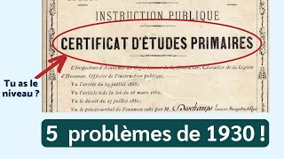 LE CERTIFICAT DÉTUDES PRIMAIRES [upl. by Laemaj]