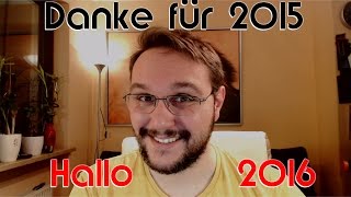 Danke für 2015 Hallo 2016► Lets Rutsch German deutsch [upl. by Ullman]