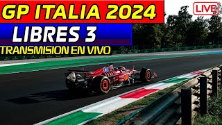 🔴F1 DIRECTO GP ITALIA LIBRES 3  TRANSMISION EN VIVO REACCIONANDO en VIVO Live timming [upl. by Seessel]