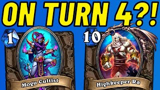 Highkeeper Ra on TURN 4 Mogu Cultist Combo [upl. by Suh]