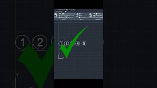 Autocad Tips amp Tricks youtubeshorts shorts [upl. by Leirua]