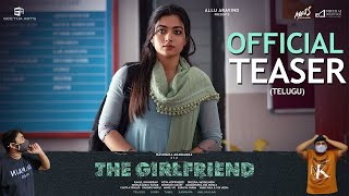 The Girlfriend Teaser TELUGU Reaction  Rashmika Mandanna  Dheekshith Shetty  Rahul Ravindran [upl. by Alisun]