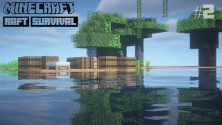 Minecraft But I Have To Survive On A Boat 2 Made Something [upl. by Arimlede]