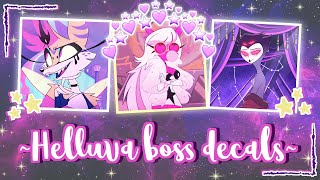 Aesthetic Helluva Boss icon decalsdecal ids  For your Royale high journal Bloxburg Etc ｡•̀ᴗ✧ [upl. by Rubma944]