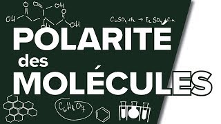 Polarité des Molécules  Chimie  1S [upl. by Lesnah]