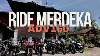 vLog Ep14  Ride Merdeka Team ADV160 N9 [upl. by Aisenet]