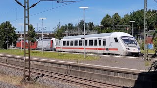 Zugverkehr in HamburgHarburg 2024 Teil 1 mit Bauzügen und Messzug [upl. by Nanerb]