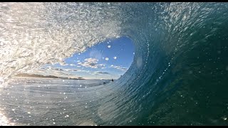 Coast to Coast  GoPro 4k POV Bodyboarding [upl. by Agueda]