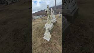 Unusual Headstones North Adams MA Cemetery cemetery [upl. by Joela]