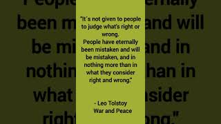 Leo Tolstoy quotes from War and Peace´ tolstoy literature nature [upl. by Tiertza]