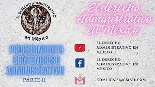 PROCEDIMIENTO CONTENCIOSO ADMINISTRATIVO  PARTE II  DERECHO ADMINISTRATIVO [upl. by Swayder]