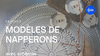 ✴️Modèles de napperons crochetés 🔆 [upl. by Sabanrab860]