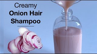 How To Make Onion Shampoo For Deep Cleansing Of The Hair And Scalp Only 6 Ingredients [upl. by Carmon]