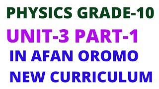 Grade10 physics Unit3 part1Great Lesson [upl. by Delahk]