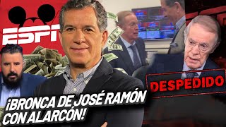 ¡ALARCÓN SE CH1NGA A JOSÉ RAMÓN ESCÁNDALO EN ESPN [upl. by Artemla]