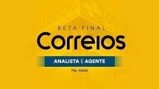 Reta Final Correios  Analista e Agente  PósEdital Conhecimentos Gerais Prof Alexandre Vastella [upl. by Franciscka]