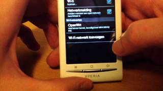 Sony Ericsson Xperia X8  Android 412 Jelly Bean [upl. by Atalee390]