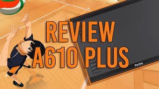 Review de tableta Parblo A610 Plus  Dibujando a Kageyama Tobio [upl. by Ellimahs]