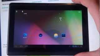 AllWinner A13 7inch Tablet Running Android 411 Jelly Bean Custom ROM [upl. by Birk]