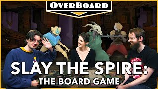 Lets Play SLAY THE SPIRE THE BOARD GAME  Overboard Episode 45 [upl. by Aplihs]