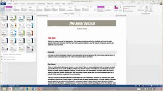 Office 2013  15 Minute Webinar Reasons to use Styles in Word [upl. by Brawley]