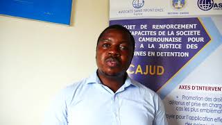 Améliorer laccès à la justice dans les prisons au Cameroun [upl. by Gulick849]