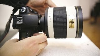 Weird lens reviews Samyang 800mm f8 Mirror amp 2x telecoverter with samples [upl. by Nisen747]