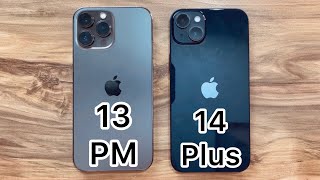 iPhone 13 Pro Max vs iPhone 14 Plus [upl. by Googins972]