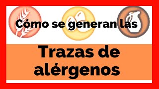 🆗 Control de alérgenos en alimentos  Qué son las TRAZAS [upl. by Meyeroff]