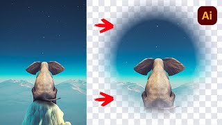 How To Feather The Edges Of An Image In Illustrator [upl. by Semela898]